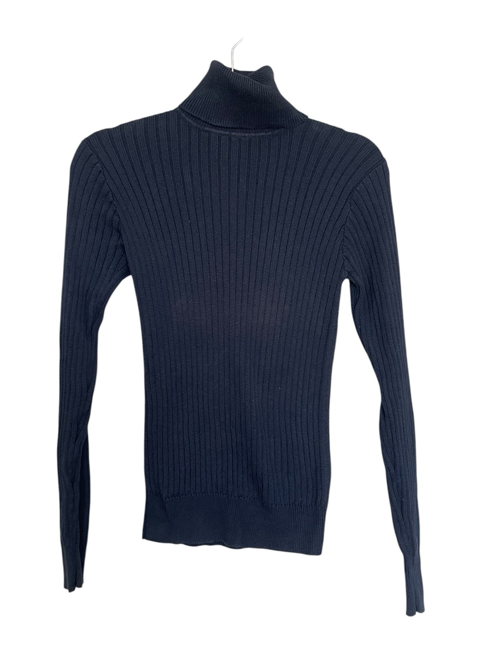 Ralph Lauren Slim Ribbed Turtleneck - Navy